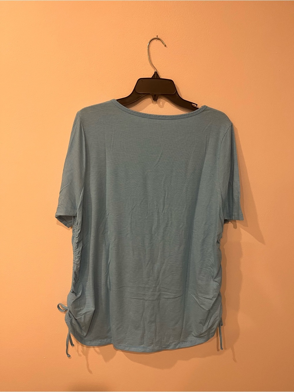 NWOT Lot of 3 Lands' End Side-Ruch Short Elbow Sleeve Tees Size 1X - Picture 5 of 14